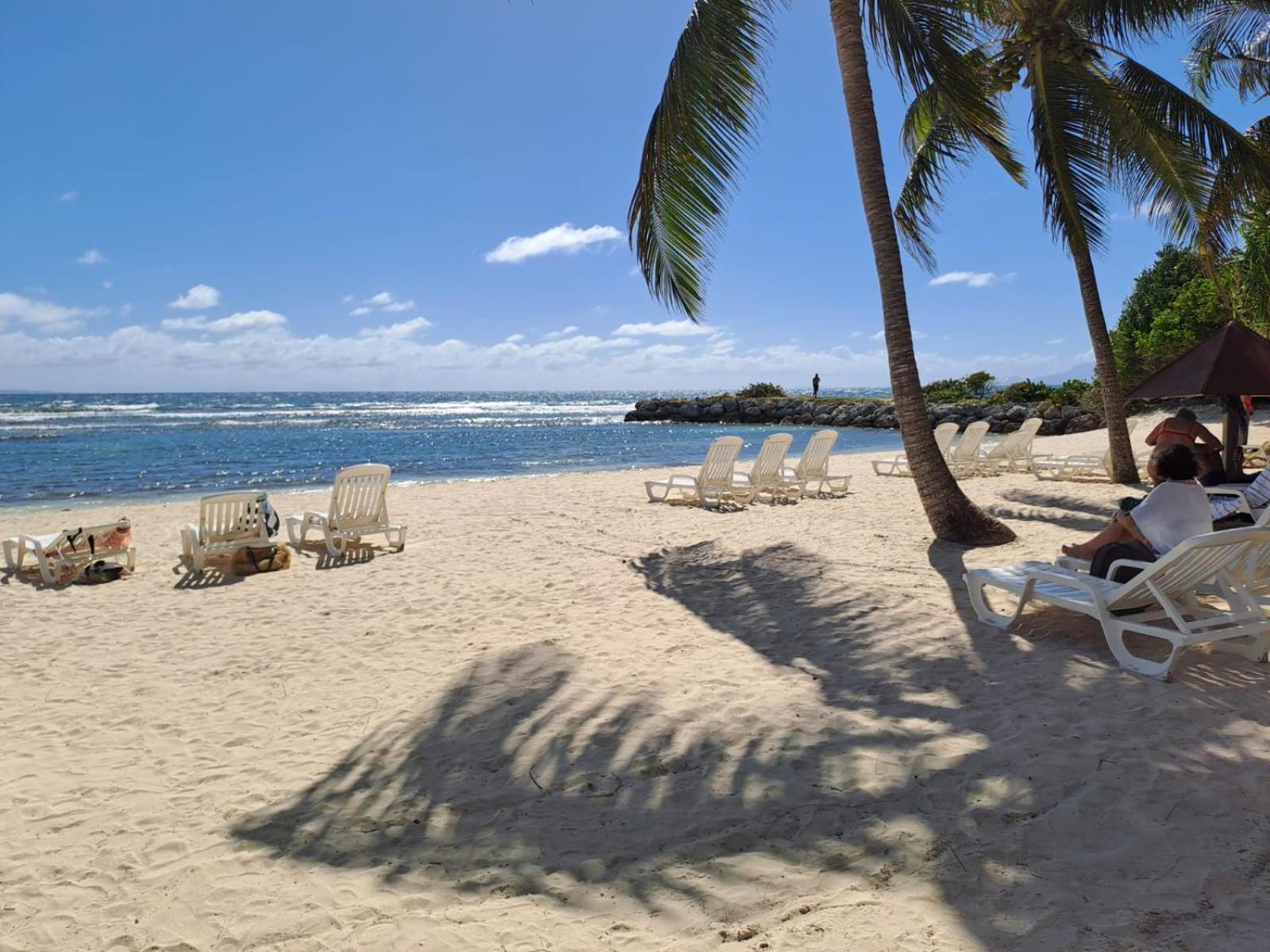 Studio Avec Vue Mer Exceptionnelle, Plage Et Piscine, Village Vacances Sainte-Anne Exterior foto